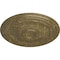 Ekena Millwork Reece Ceiling Medallion (Fits Canopies up to 6 3/4"), 21"OD x 1 1/4"P, Mississippi Mud Crackle CM21REMMC - alternate 3